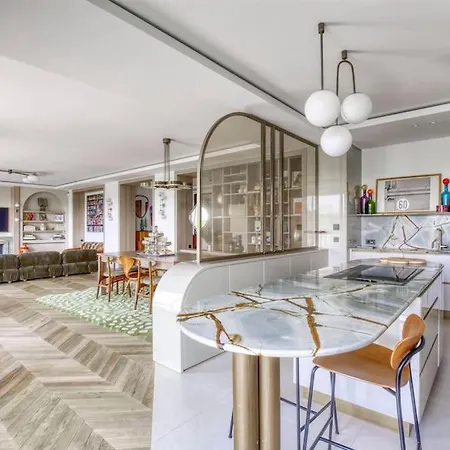 Luxe 3 Ch-3sdb Vue Tour-eiffel Apartamento